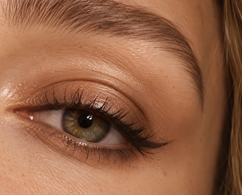narbild ogonmakeup eyeliner